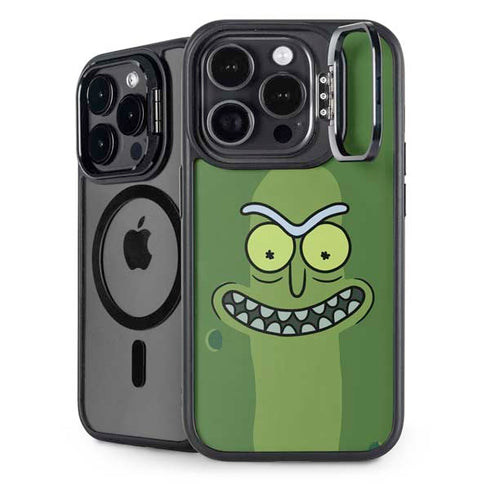 Adult Swim Rick and Morty Pickle Rick iPhone 14 Pro Kickstand Case